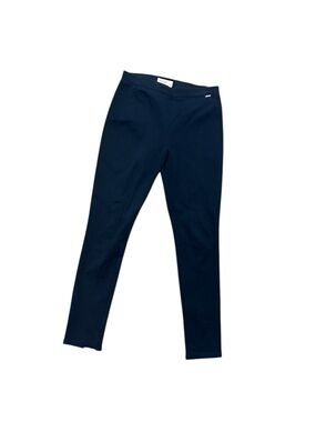 M - Abercrombie & Fitch Navy Blue Knit Leggings - Zipper Ankle - Pull On Pants